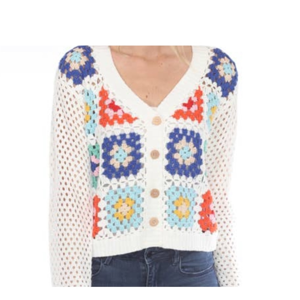 Crochet sweater